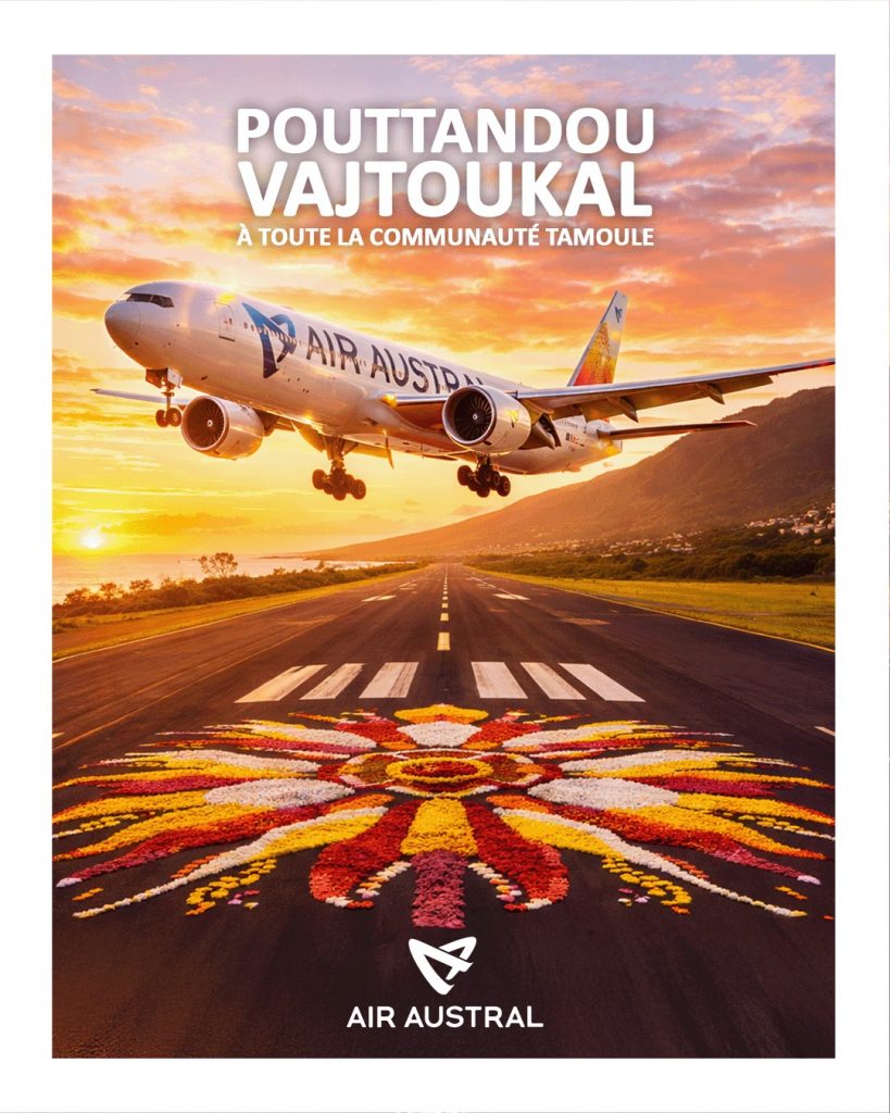 Air Austral célèbre le Nouvel An Tamoul : un envol vers la prospérité en Outre-mer