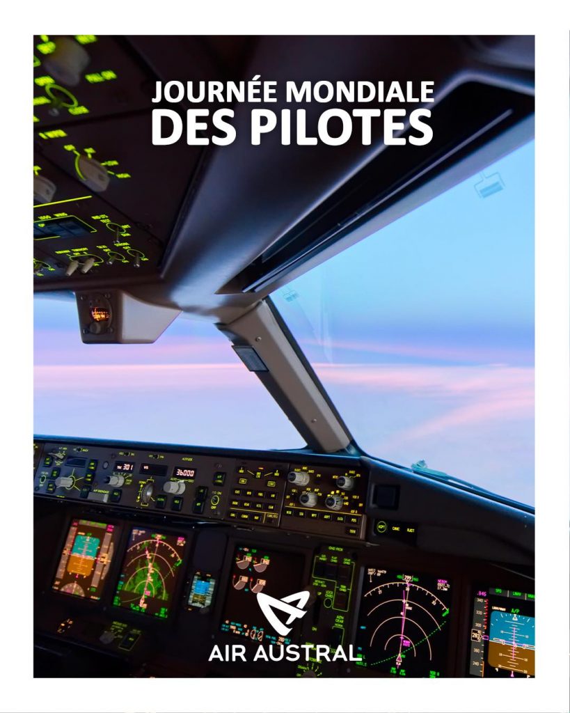 Air Austral et la Journée mondiale des pilotes en Outre-mer : l&rsquo;excellence au service du voyage