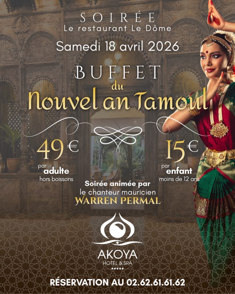 Célébrez le Nouvel An Tamoul à l&rsquo;Akoya Hôtel & Spa : une escale sensorielle à La Réunion en Outre-mer