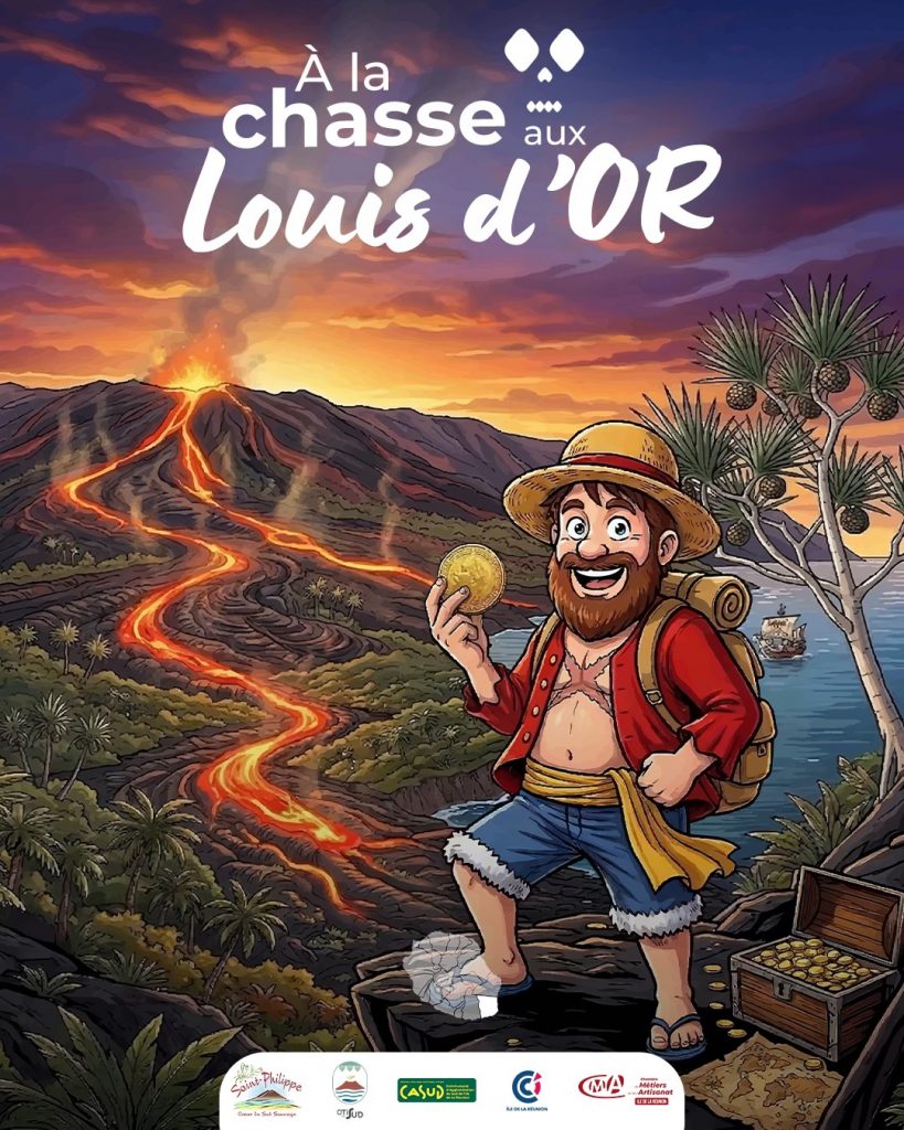 Chasse aux trésors à La Réunion : Gagnez des Louis d&rsquo;Or avec Otisud et Outre-mer Tourisme