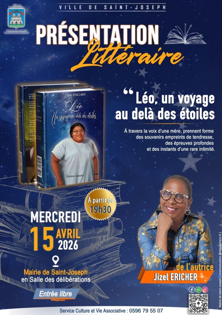 Présentation littéraire en Martinique : La Ville de Saint-Joseph et l&rsquo;Outre-mer à l&rsquo;honneur