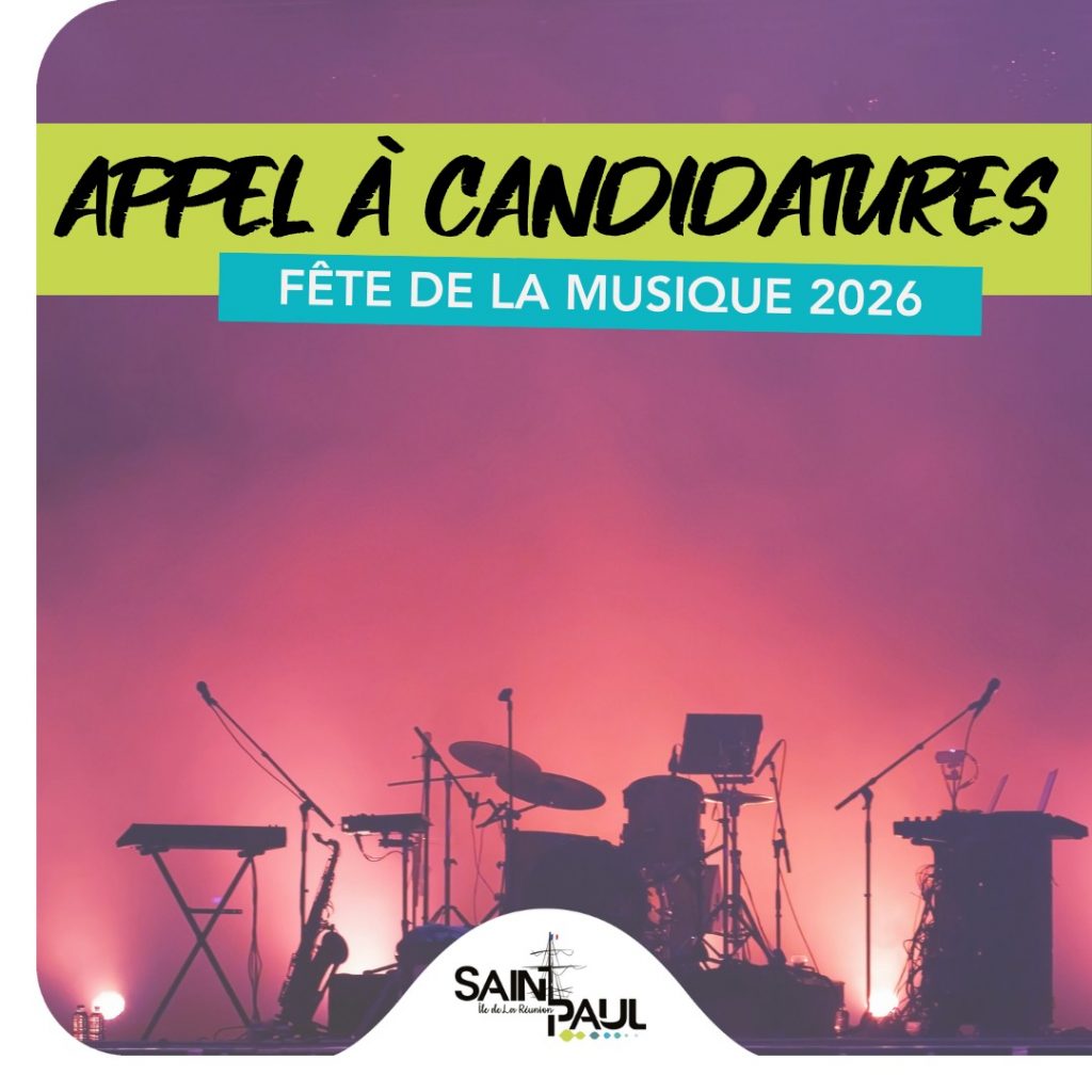 Fête de la Musique 2026 : La Ville de Saint-Paul à La Réunion cherche ses talents en Outre-mer