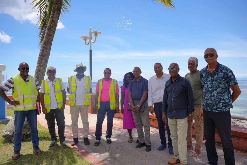 Transformation urbaine en Guadeloupe : La Ville de Sainte-Anne lance les travaux du boulevard Ibéné en Outre-mer