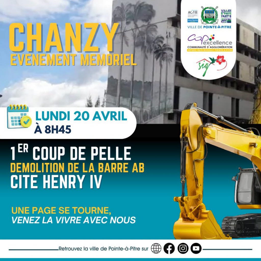 Pointe-à-Pitre : La démolition de la barre AB transforme la Guadeloupe en Outre-mer