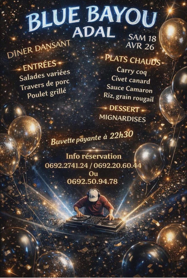 Soirée Prestige à La Réunion : Le Dîner Dansant de l&rsquo;ADAL à L&rsquo;Étang-Salé, une Pépite pour l&rsquo;Outre-mer