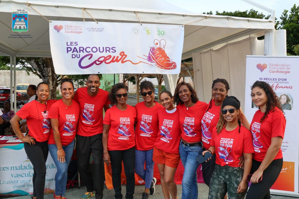 Santé et Sport : Le Succès du Parcours du Cœur à la Ville de Saint-Joseph en Martinique, Perle de l&rsquo;Outre-mer