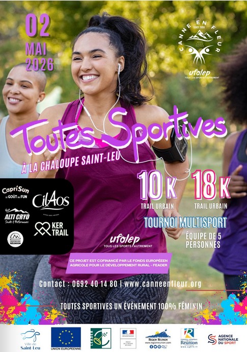 Trail Toutes Sportives 974 : Le rendez-vous 100% féminin de l’Outre-mer à La Réunion sur le Territoire de l&rsquo;Ouest