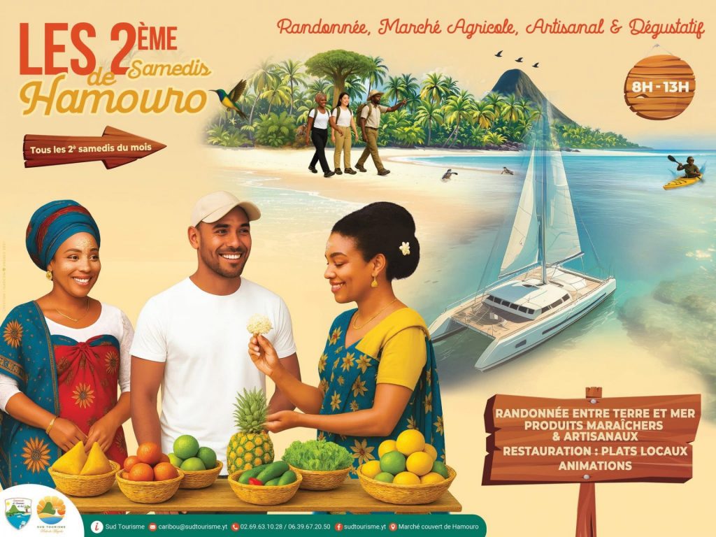 Sud Tourisme présente : Les 2e Samedis de Hamouro, l&rsquo;événement terroir incontournable à Mayotte en Outre-mer