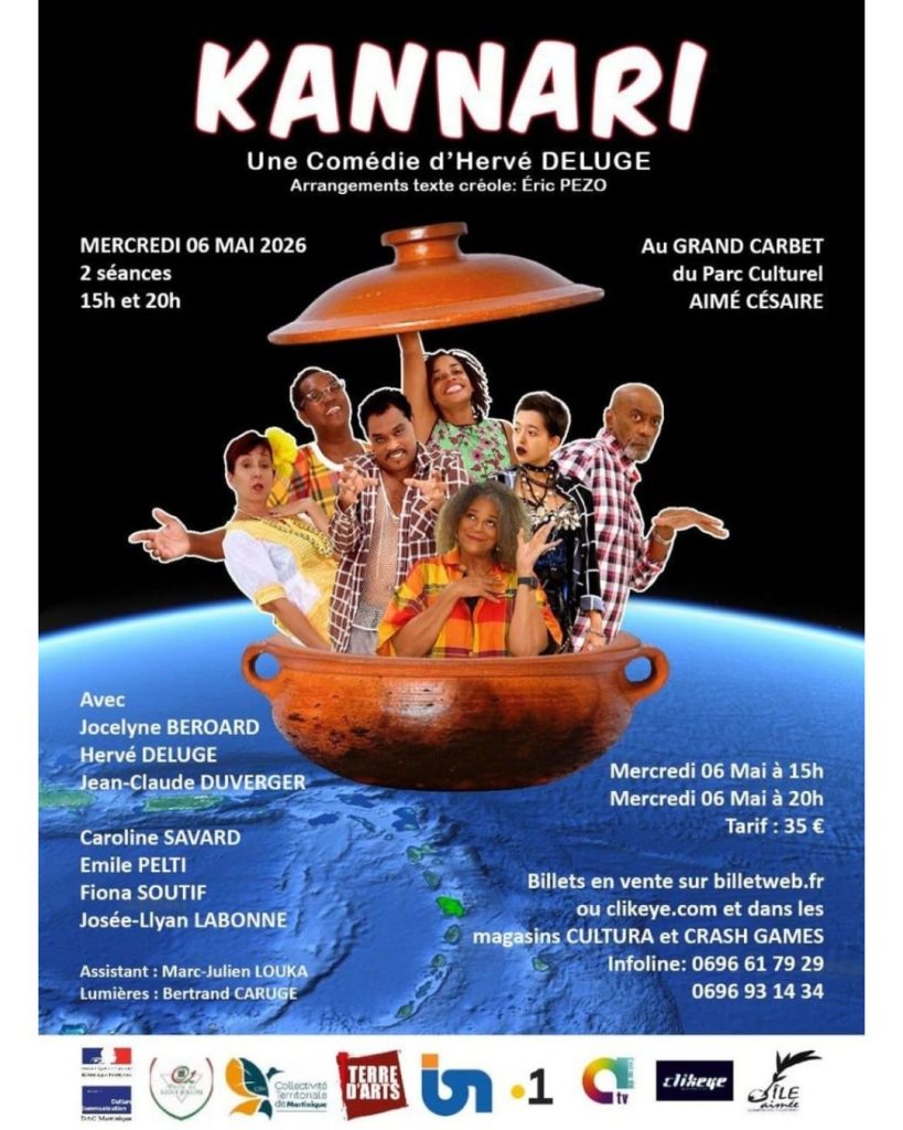 Théâtre Martinique : Ne manquez pas Kannari, l&rsquo;événement culturel phare en Outre-mer