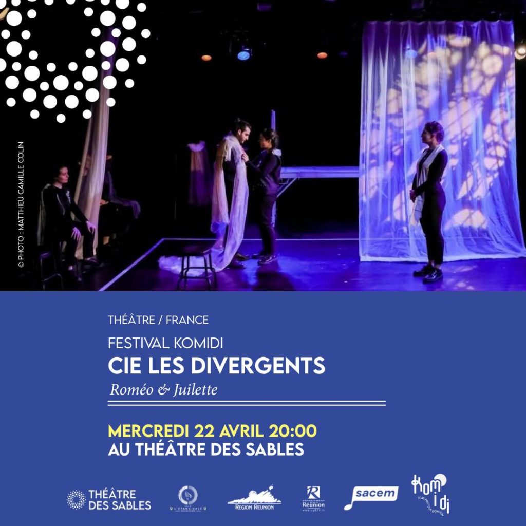 Festival Komidi à La Réunion : Roméo et Juliette au Théâtre des Sables, une pépite pour l&rsquo;Outre-mer