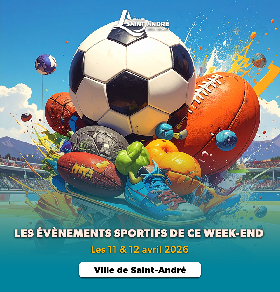 Sport et passion à la Ville de Saint-André : Ton guide du week-end intense à La Réunion en Outre-mer