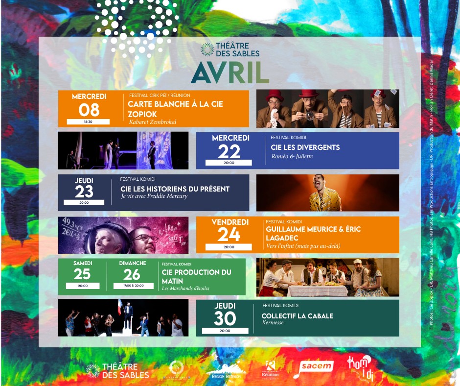 Théâtre des Sables à La Réunion : Le rendez-vous culturel incontournable en Outre-mer