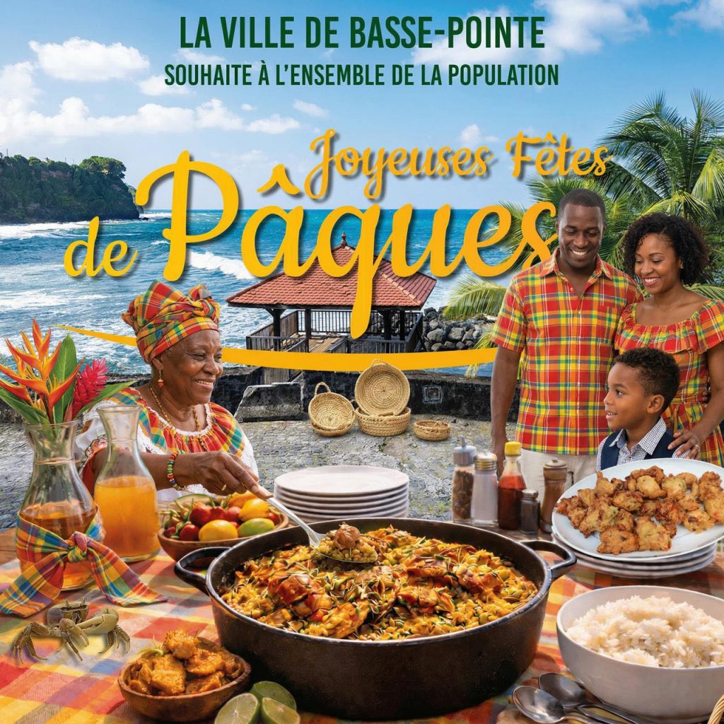 Pâques en Martinique : Un message d&rsquo;espoir de la Ville de Basse-Pointe pour l&rsquo;Outre-mer