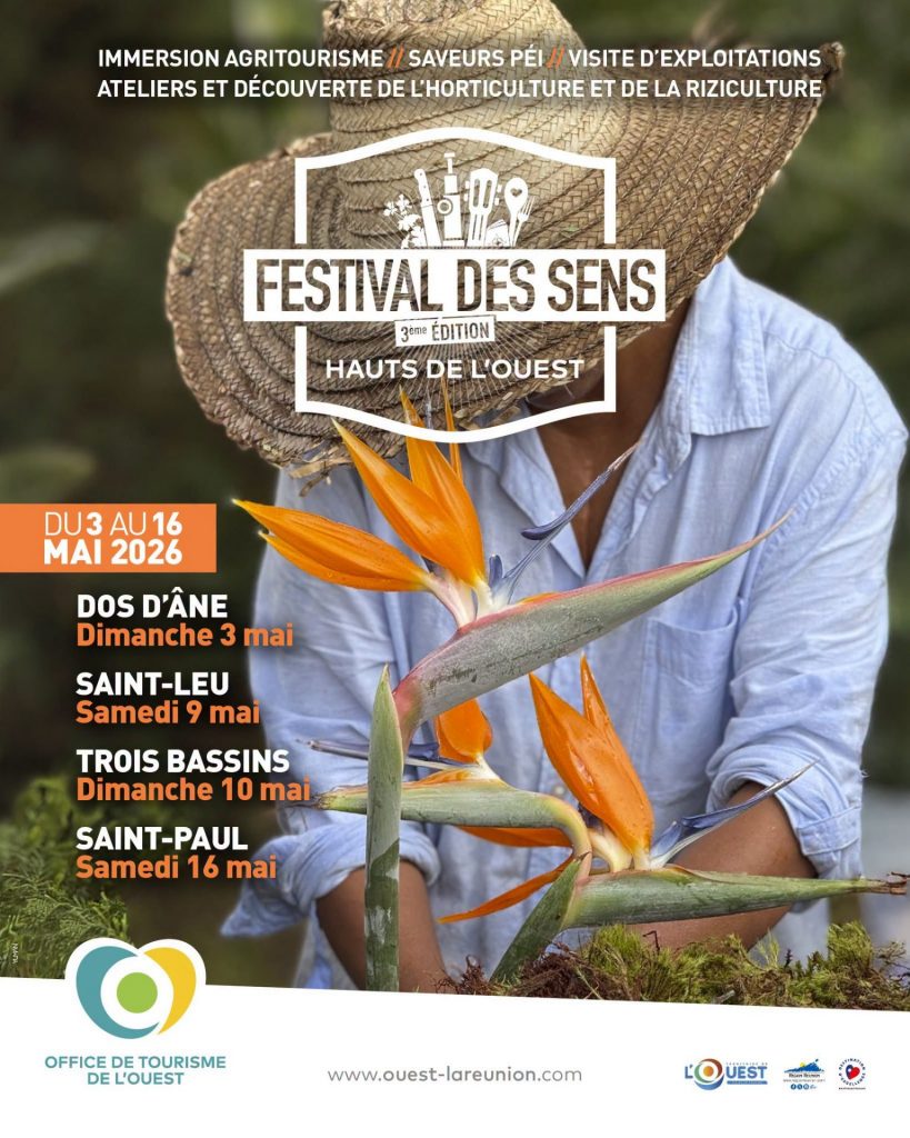 Festival des Sens : Une immersion authentique à La Réunion avec Tourisme Ouest Réunion et Outre-mer Tourisme