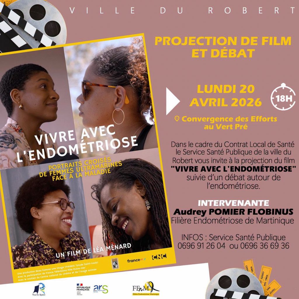 Vivre avec l&rsquo;endométriose : Une soirée engagée dans la Ville du Robert en Martinique, en Outre-mer