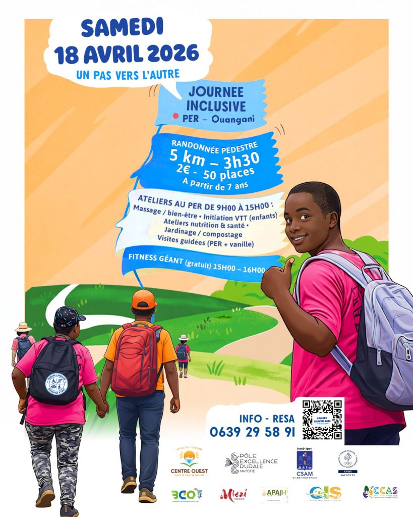 Tourisme Centre-Ouest – Mayotte : Vivez l&rsquo;Inclusion dans l&rsquo;Outre-mer avec « Un Pas Vers l&rsquo;Autre »