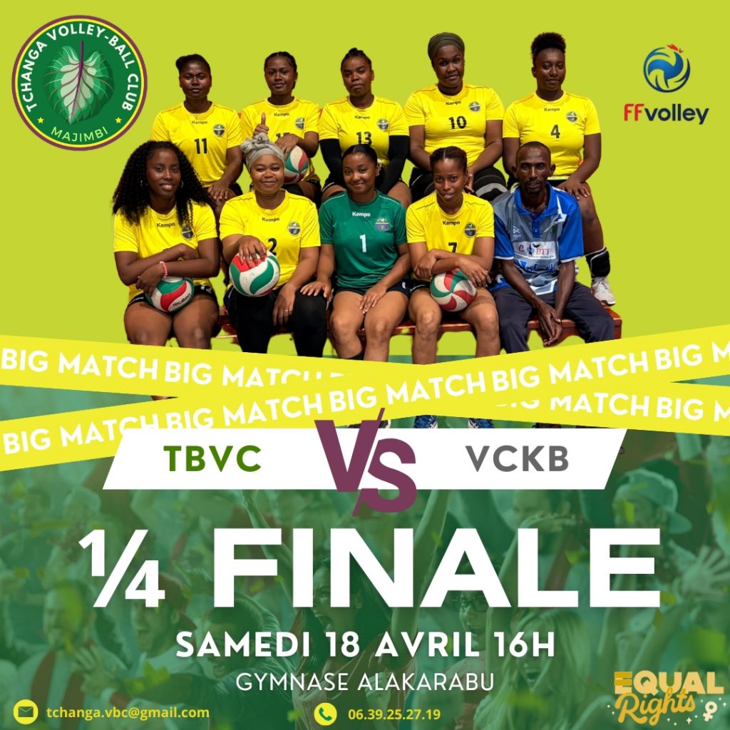 Mayotte : Vivez les quarts de finale de volleyball dans la commune de M&rsquo;tsangamouji au cœur de l&rsquo;Outre-mer