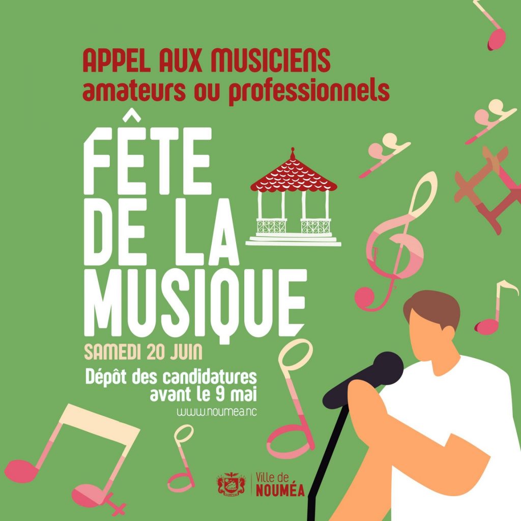 Fête de la Musique en Outre-mer : la Ville de Nouméa en Nouvelle-Calédonie cherche ses talents