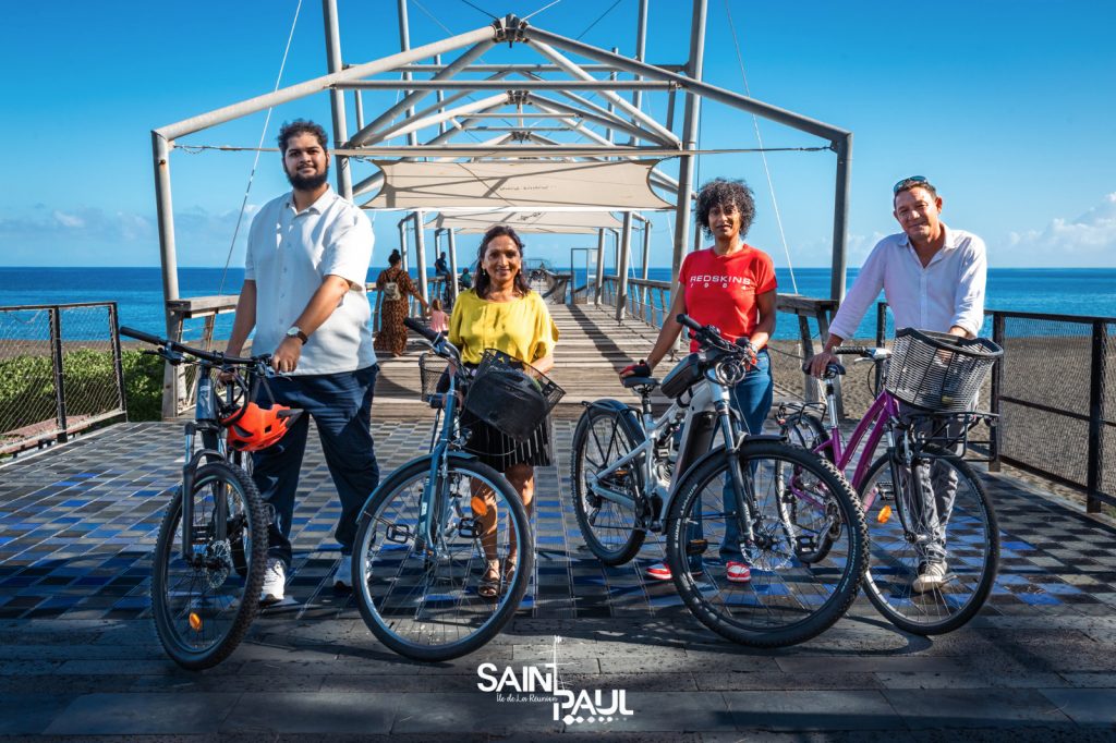 Mai à vélo à la Ville de Saint-Paul : un défi collectif pour l’Outre-mer et La Réunion avec Outre-mer Tourisme
