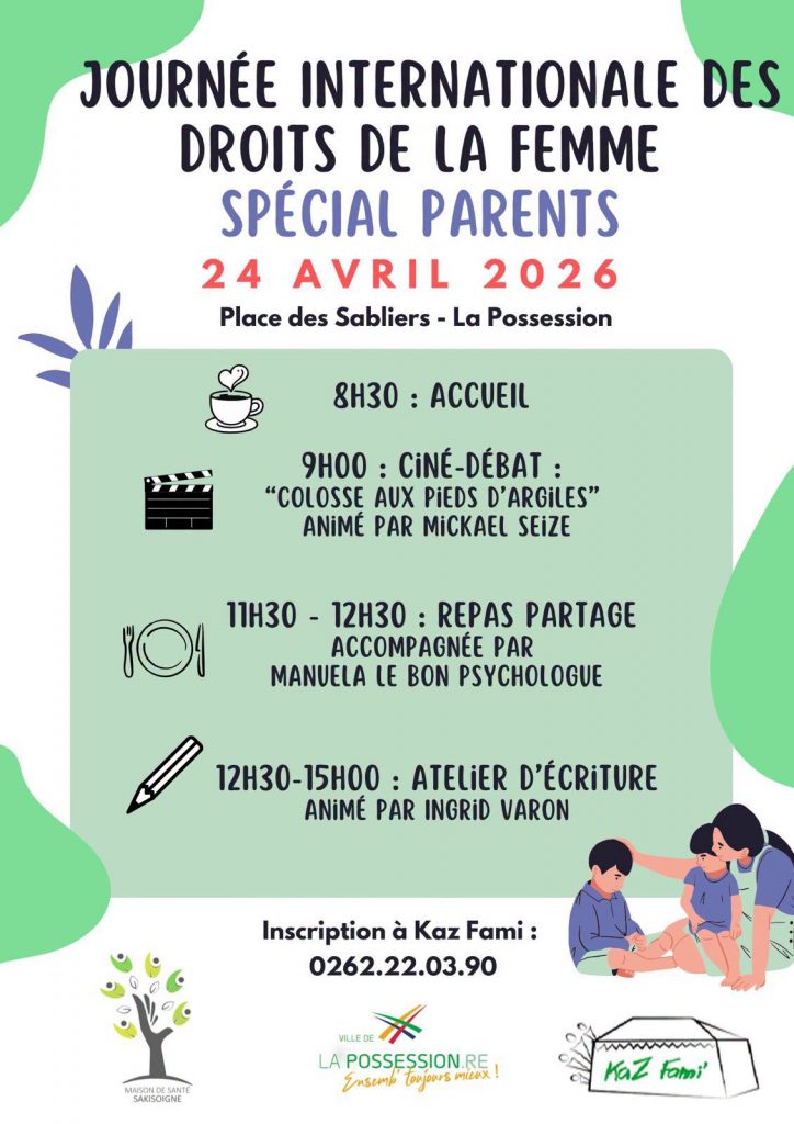 Droits de la femme et parentalité : un événement phare à la Ville de La Possession à La Réunion, en Outre-mer