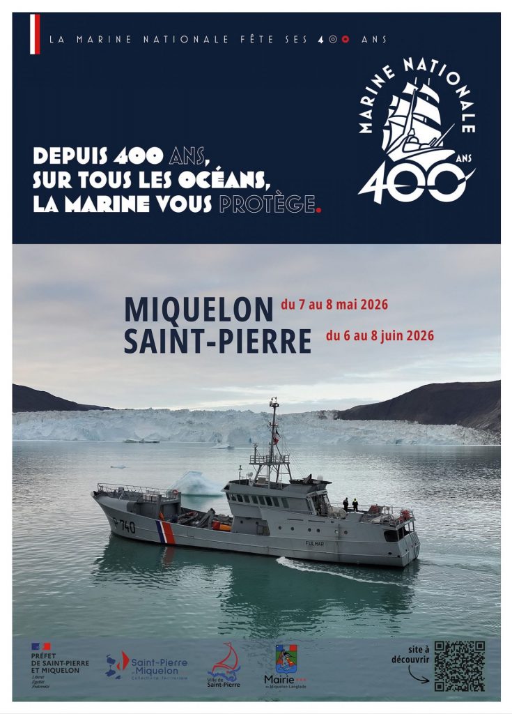400 ans de la Marine Nationale : Célébrations avec le Préfet de l&rsquo;archipel de Saint-Pierre et Miquelon