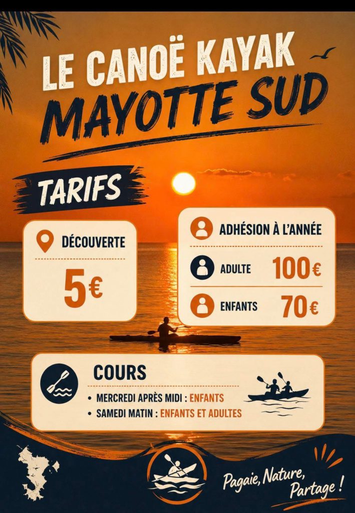 Découvrez le canoë-kayak à Mayotte en Outre-mer avec MaoreRando et Outre-mer Tourisme