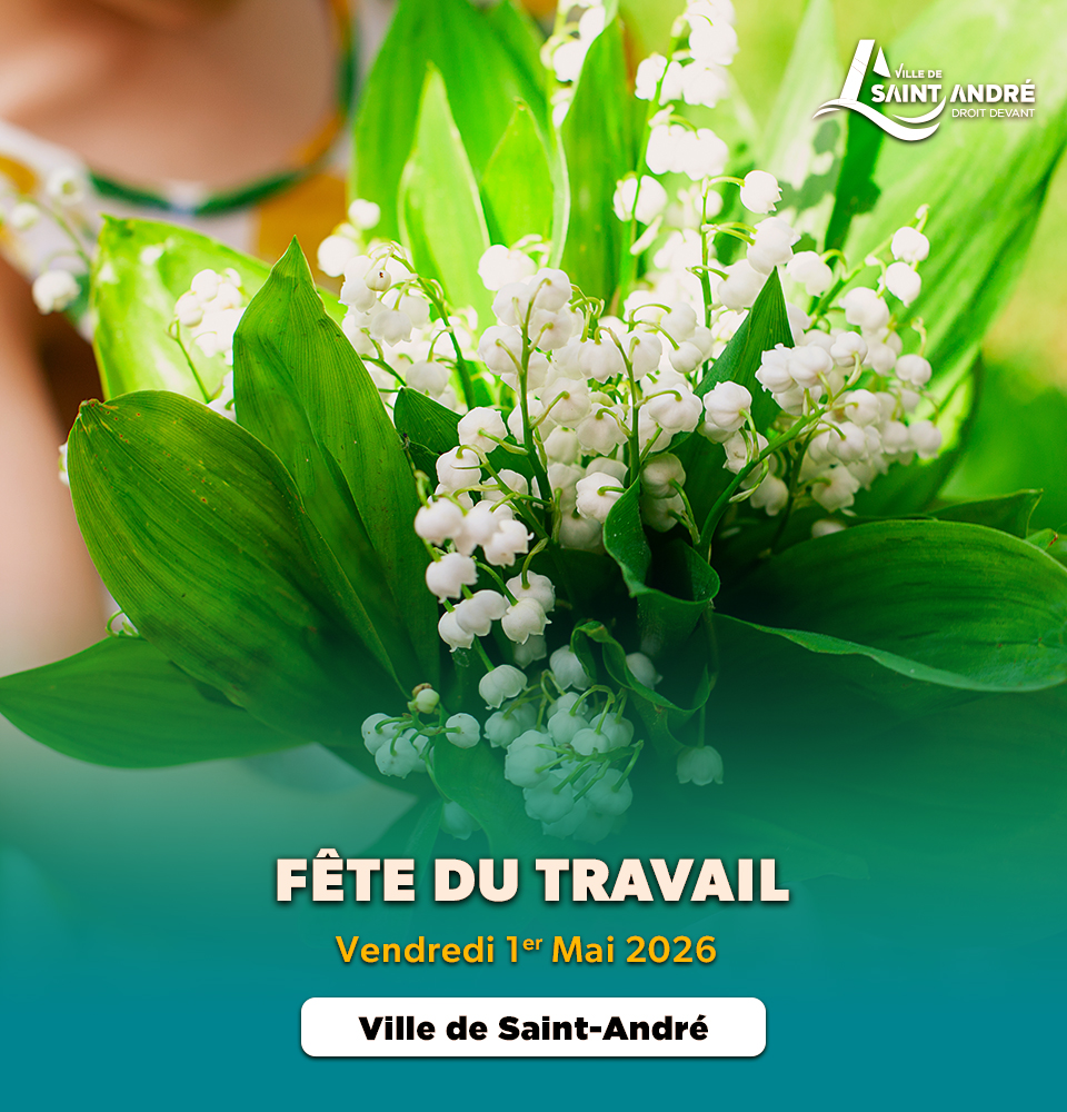 Fête du Travail à la Ville de Saint-André à la Réunion avec Outre-mer Tourisme
