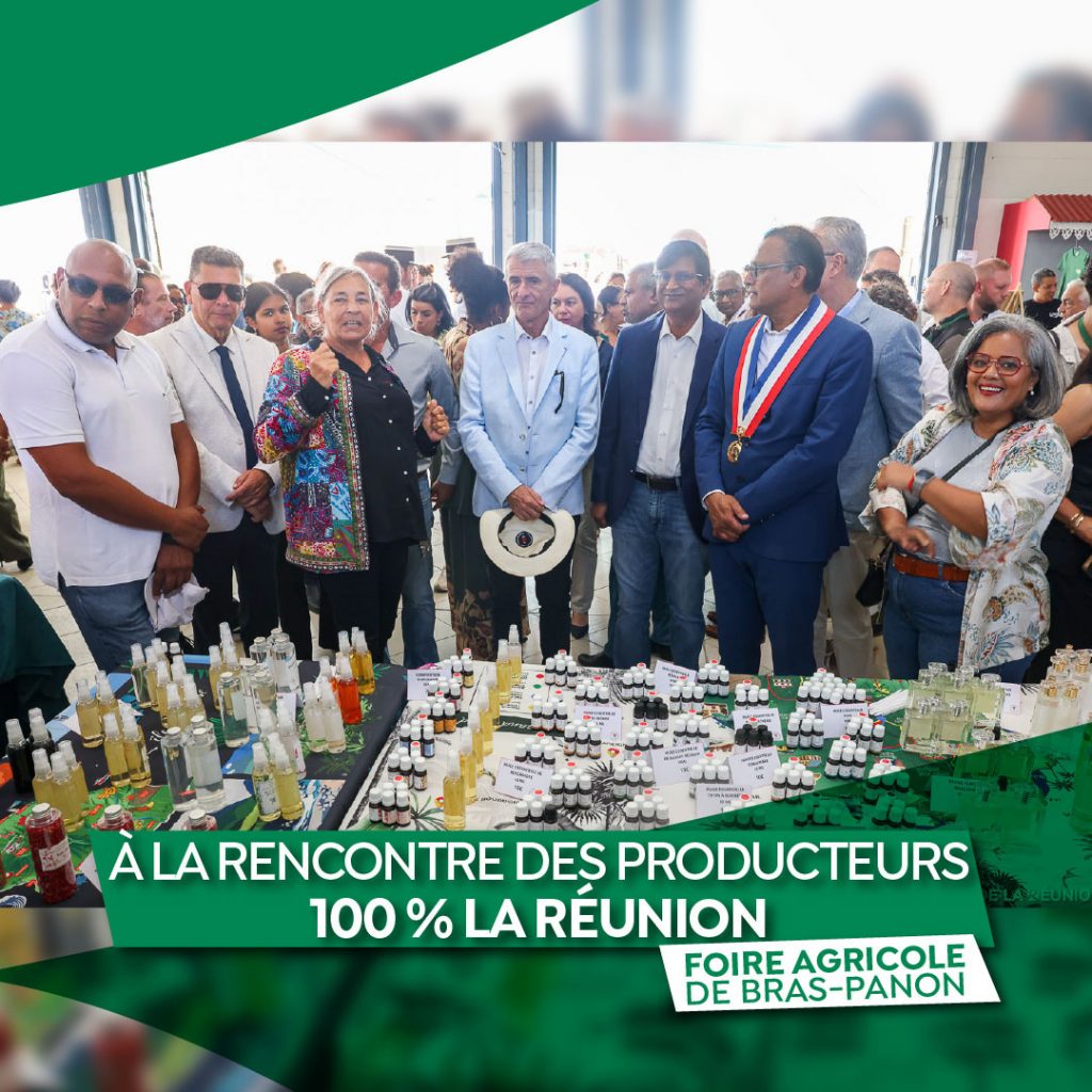 La Réunion célèbre l&rsquo;excellence agricole : 46e Foire de Bras-Panon avec le Département de La Réunion en Outre-mer