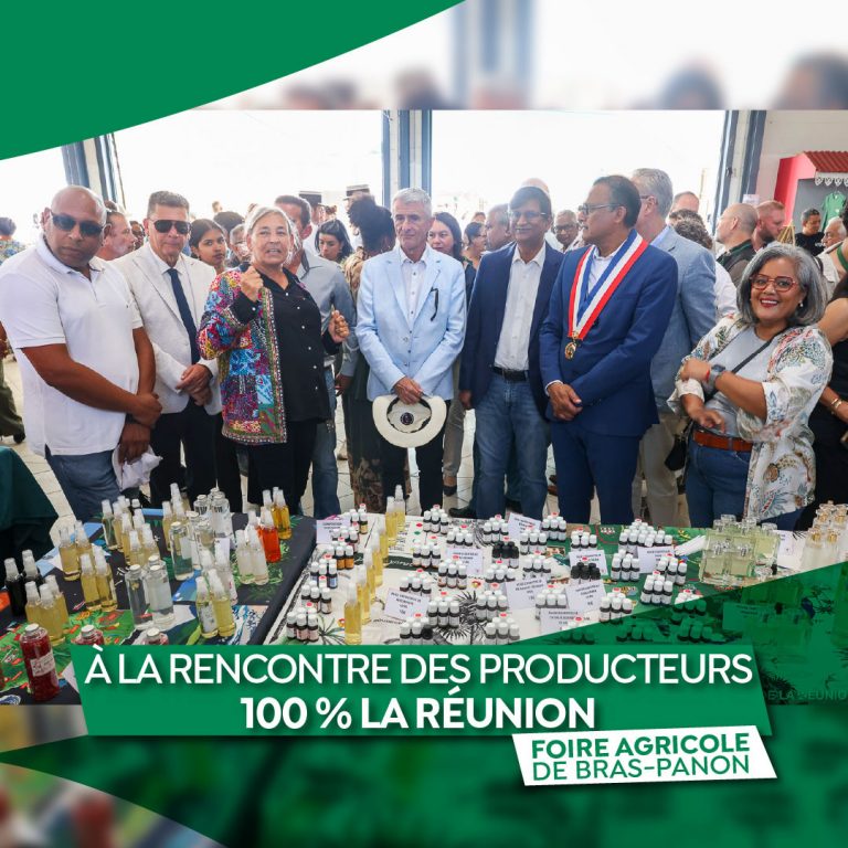 La Réunion célèbre l&rsquo;excellence agricole : 46e Foire de Bras-Panon avec le Département de La Réunion en Outre-mer