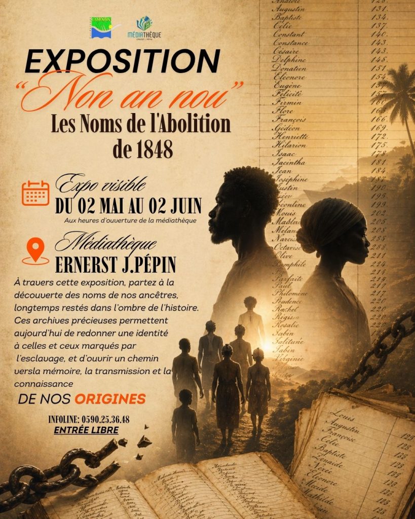 Commémoration de l&rsquo;esclavage : Le Mois des Mémoires au Lamentin en Guadeloupe, un voyage au cœur de l&rsquo;Histoire d&rsquo;Outre-mer