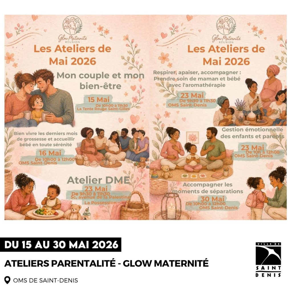Accompagner la parentalité en Outre-mer : Le programme de mai à la Ville de Saint-Denis de La Réunion