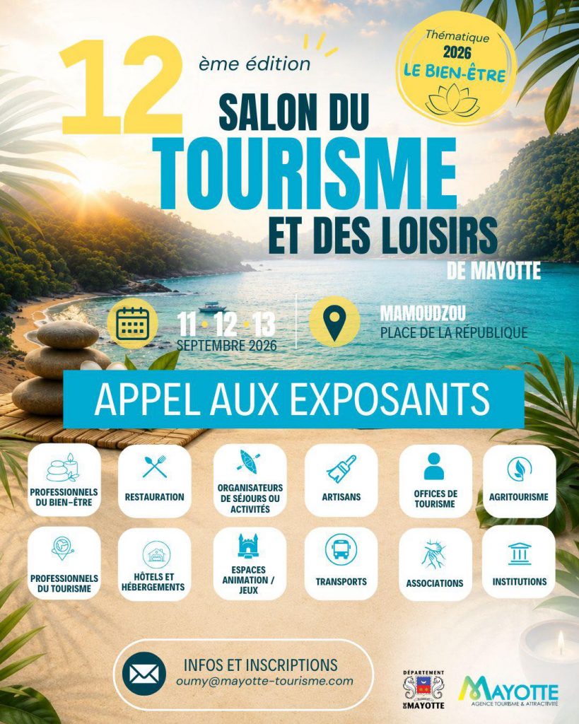 Salon du Tourisme Mayotte 2026 : Le rendez-vous bien-être incontournable en Outre-mer