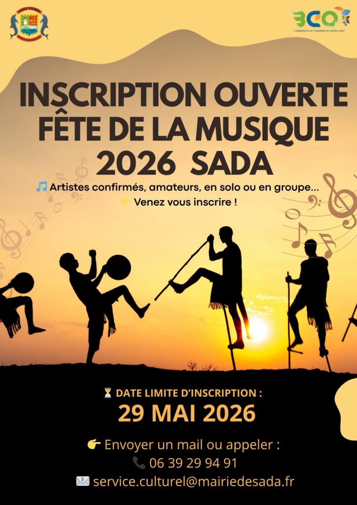 Fête de la Musique à la Commune de Sada : Vibrez au rythme de Mayotte et de l&rsquo;Outre-mer