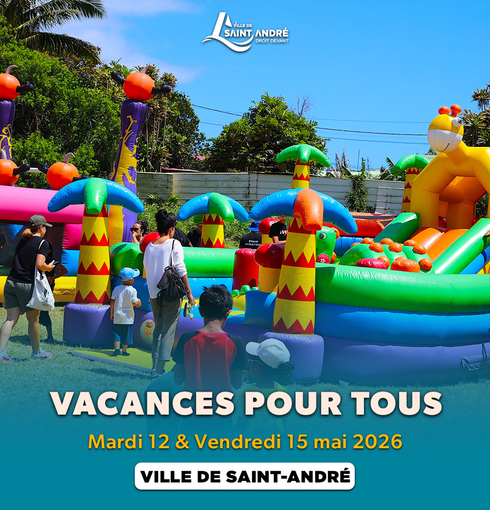 Vacances pour tous à la Ville de Saint-André : Vivez la biodiversité en Outre-mer à La Réunion
