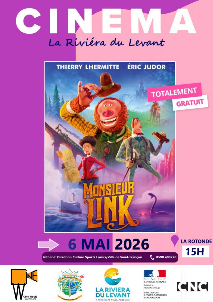 Cinéma gratuit en Guadeloupe : la Commune de Saint-François et Outre-mer Tourisme célèbrent l&rsquo;animation en Outre-mer
