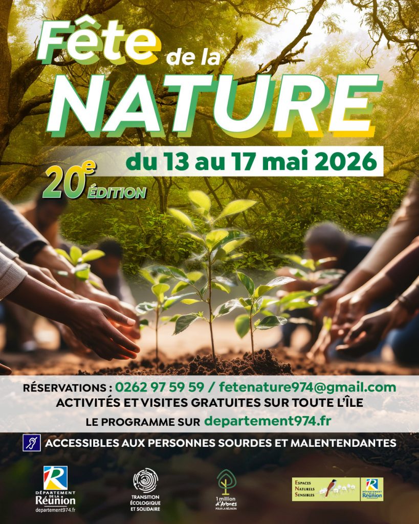 Fête de la Nature en Outre-mer : le Département de La Réunion t&rsquo;invite à agir pour la biodiversité