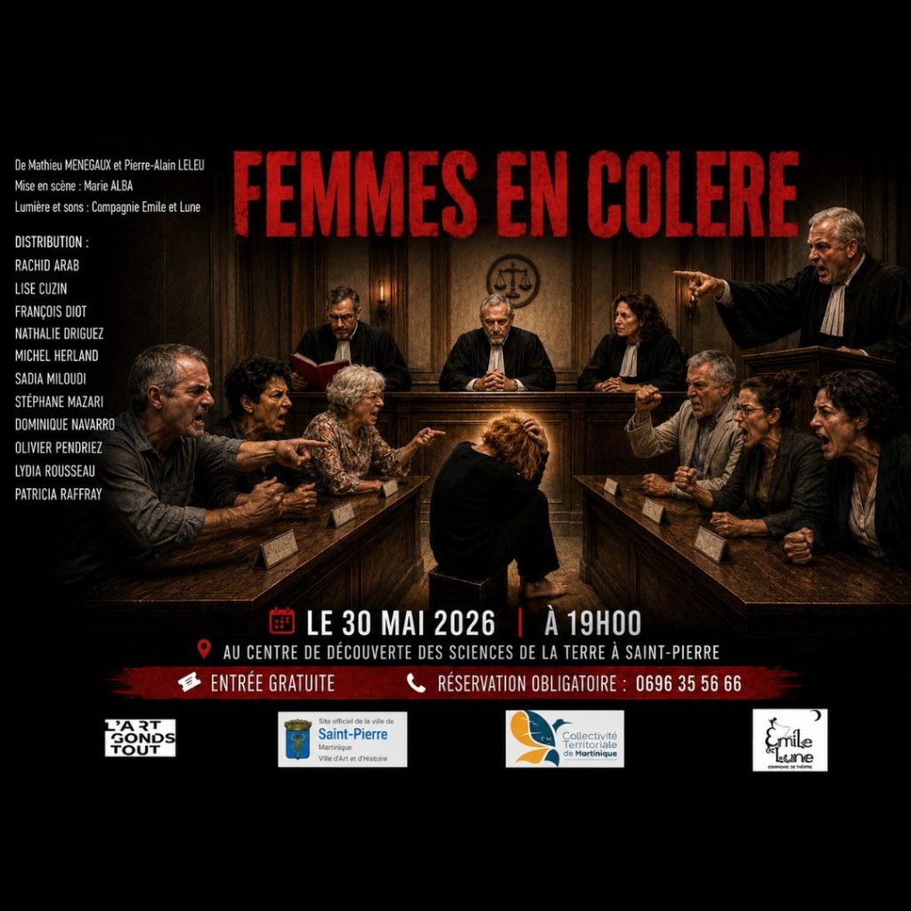 Vibrez devant la pièce Femmes en colère : une sortie Théâtre Martinique percutante en Outre-mer