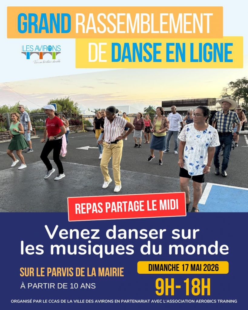 Danse en ligne à La Réunion : vibrez au rythme du monde à la Ville des Avirons en Outre-mer