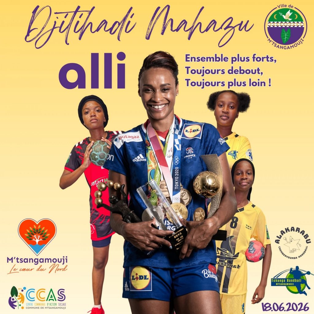 Rencontre Sportive en Outre-mer : Participe à l&rsquo;Accueil d&rsquo;Allison Pineau dans la Commune de M&rsquo;tsangamouji à Mayotte