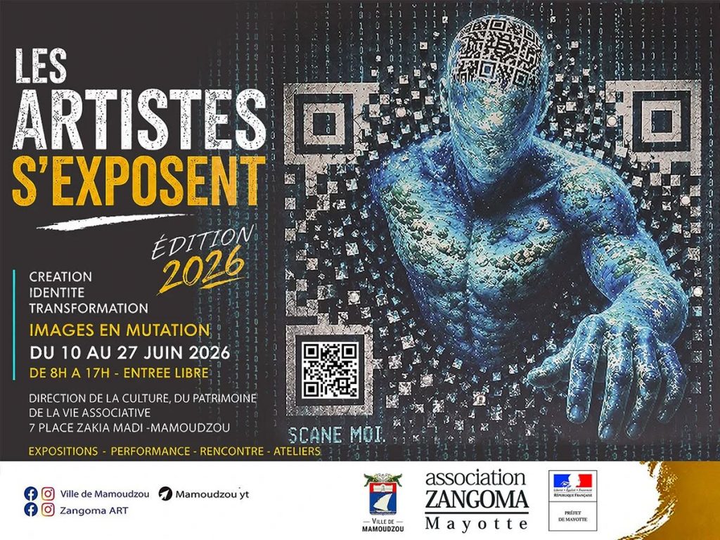 Quelles activités culturelles faire à Mamoudzou ? Découvrez l’exposition événement soutenu par KARIDEM, Office de Tourisme de la Cadema Mayotte, vitrine de la création en Outre-mer