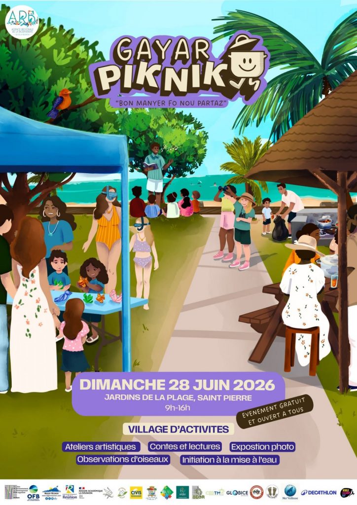 Éco-tourisme à La Réunion : Participez à Gayar Piknik avec l&rsquo;Agence Régionale de la Biodiversité de l&rsquo;île de La Réunion, un événement unique en Outre-mer