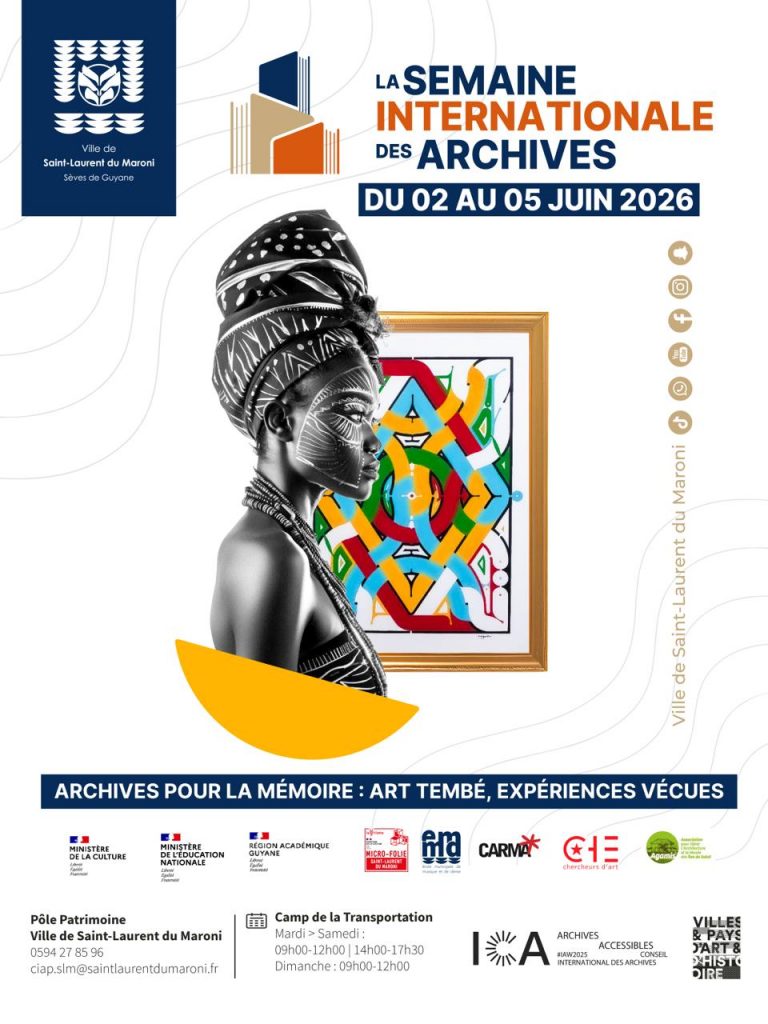 Exposition Culturelle et Découvertes avec la Ville de Saint-Laurent du Maroni : Explorez la Semaine Internationale des Archives en Guyane en Outre-mer