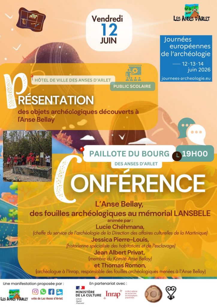 Fouilles archéologiques et histoire en Martinique : La Ville de Les Anses d&rsquo;Arlet célèbre les Journées Européennes de l&rsquo;Archéologie avec Outre-mer Tourisme
