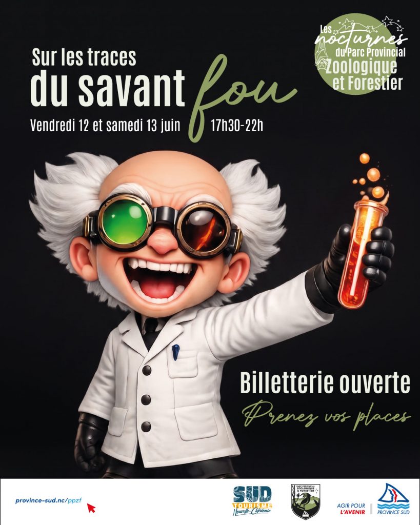 Jeu de piste en Nouvelle-Calédonie : Vivez la nocturne de La Revanche du Savant Fou avec Sud Tourisme Nouvelle-Calédonie, l&rsquo;aventure insolite de l&rsquo;Outre-mer