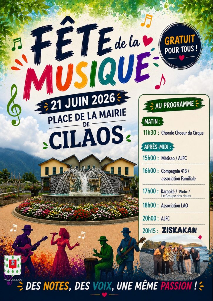 Concerts en Outre-mer : La Ville de Cilaos Célèbre la Fête de la Musique à La Réunion