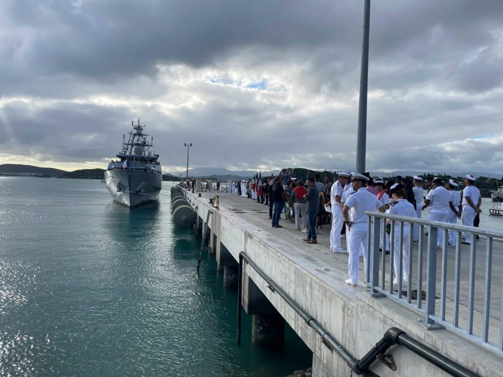 Quels événements culturels voir à la base navale Chaleix ? L&rsquo;accueil du patrouilleur Jean-Tranape par la ville de Nouméa en Nouvelle-Calédonie, grand moment d&rsquo;histoire en Outre-mer