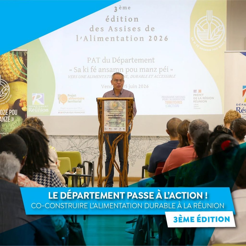 Souveraineté alimentaire : Le Département de La Réunion lance son Projet Alimentaire Territorial (PAT) 2026-2031