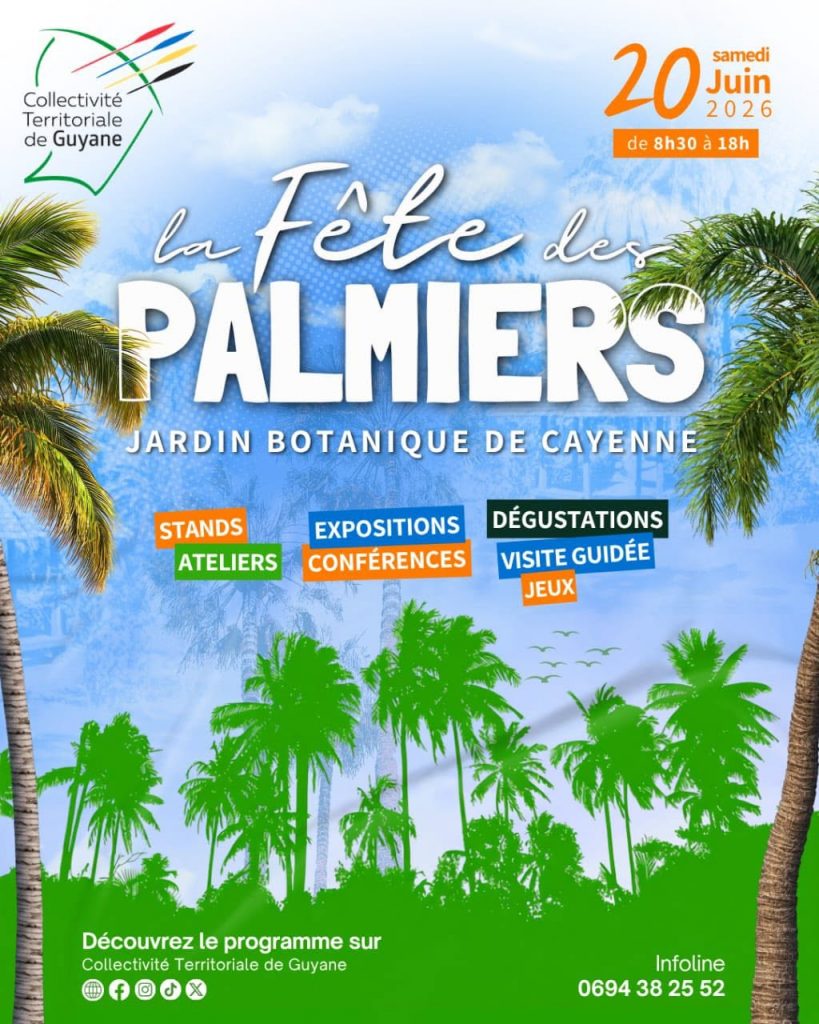 Comment visiter le Jardin botanique de Cayenne pour la Fête des Palmiers ? Notre guide pour cet événement incontournable en Outre-mer avec la Collectivité Territoriale de Guyane
