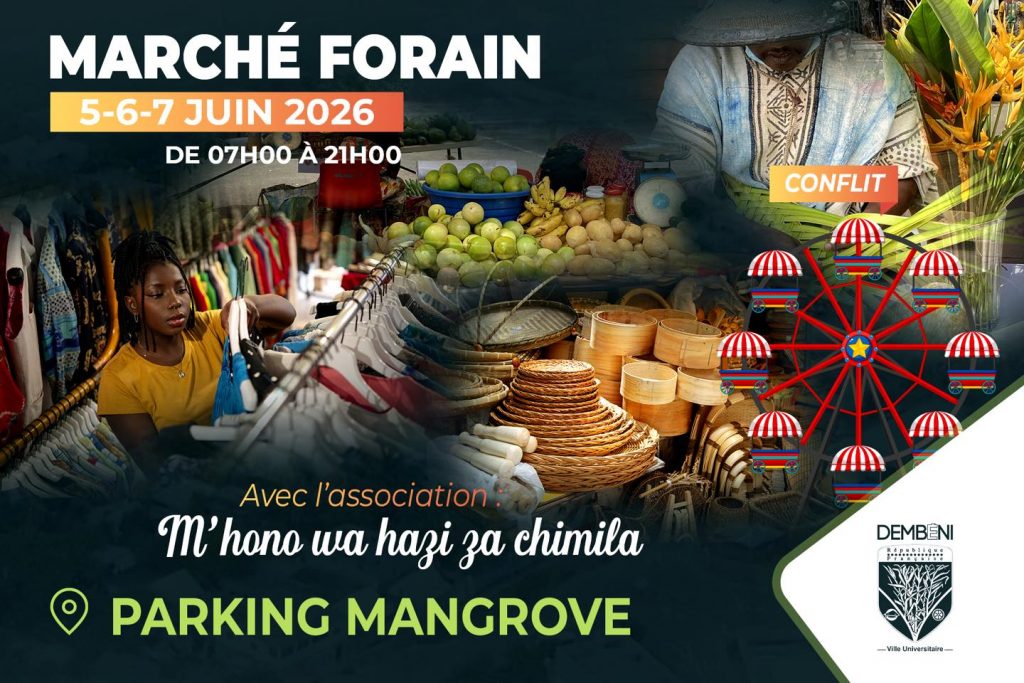 Fruits, légumes et artisanat : visitez le Marché Forain avec KARIDEM : Office de Tourisme de la Cadema à Mayotte, l&rsquo;événement phare de la production locale en Outre-mer