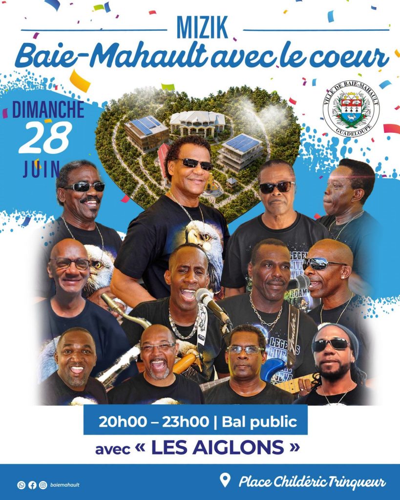 Où danser en Guadeloupe ce week-end ? Ne manquez pas le retour du mythique Bal Public dans la Ville de Baie-Mahault, le rendez-vous festif de l&rsquo;été en Outre-mer